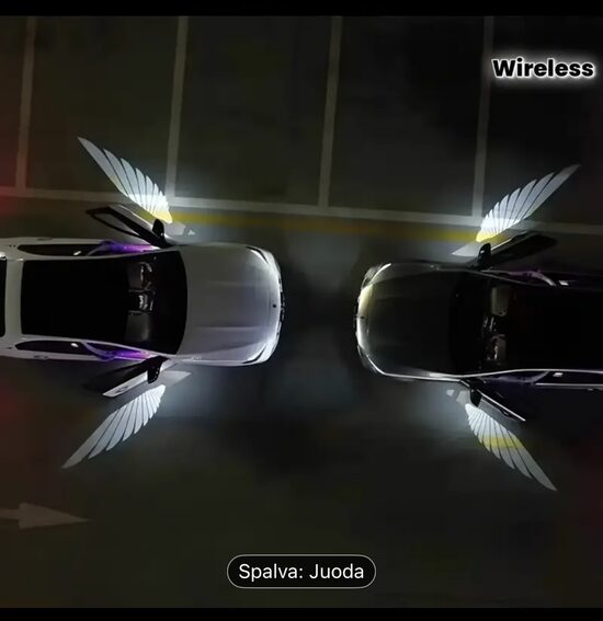 Durelių LED Apšvietimas AngelWings
